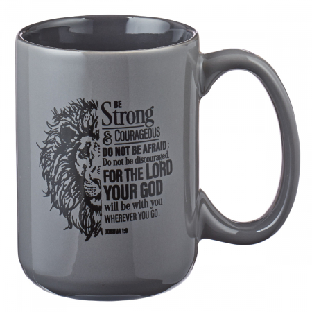 cani ceramica - Be strong and courageous
