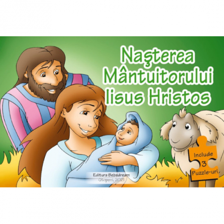 Cartonate (board) - Nasterea Mantuitorului-Iisus Hristos - puzzle
