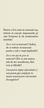 Orice fapta buna - munca ta si lucrarea lui Dumnezeu [1]