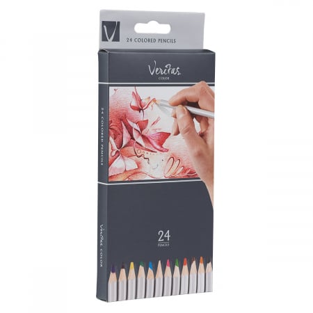 Set of 24 pencils incl. silver and gold [3]
