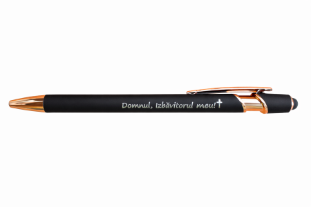 Pix metalic - Pix elegant cu stylus – „Domnul, izbavitorul meu!”