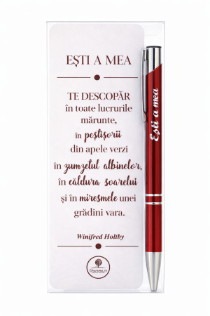 Cadouri - Pix+semn de carte - Esti a mea