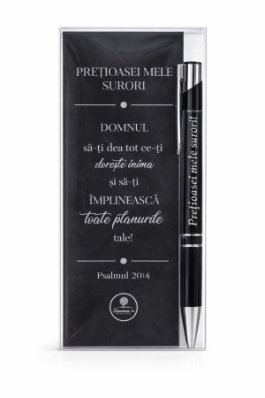 Cadouri - Pix+semn de carte - Pretioasei mele surori