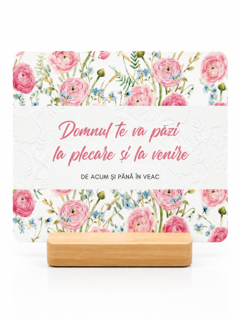 Placheta - Placheta - Domnul te va plazi la plecare... - Gramma.ro