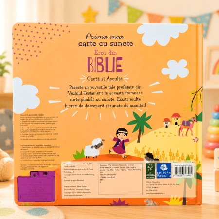 Prima mea carte cu sunete: Eroi din Biblie - Caută și Ascultă [1]