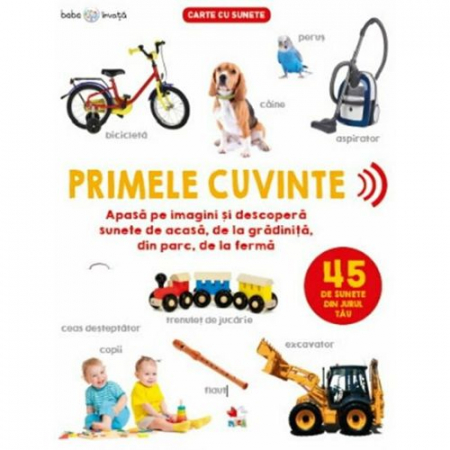 Jocuri si activitati educative - Bebe invata. Primele cuvinte. 45 de sunete din jurul tau