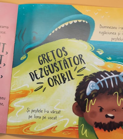 Profetul Iona si un peste foarte mare (seria: cele mai frumoase istorisiri biblice) [8]