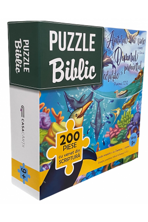Jocuri si activitati educative - Puzzle 200 de piese - Creatia minunata a lui Dumnezeu