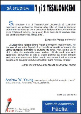 Sa studiem 1 si 2 Tesaloniceni [1]