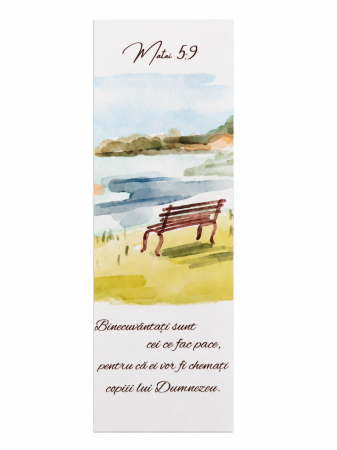 Cadouri Gramma.ro - Semn de carte - Binecuvantati sunt cei ce fac pace... - Gramma.ro