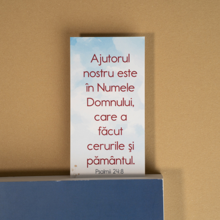 Semn de carte -  Ajutorul meu este în Numele Domnului [2]