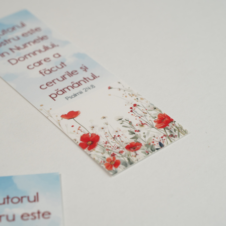 Semn de carte -  Ajutorul meu este în Numele Domnului [1]