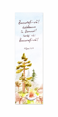 Semne de carte - Semn de carte - Bucurati-va totdeauna in Domnul!