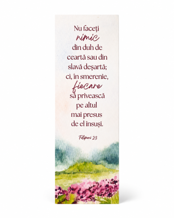 Cadouri Gramma.ro - Semn de carte - Nu faceti nimic din duh.. - Gramma.ro