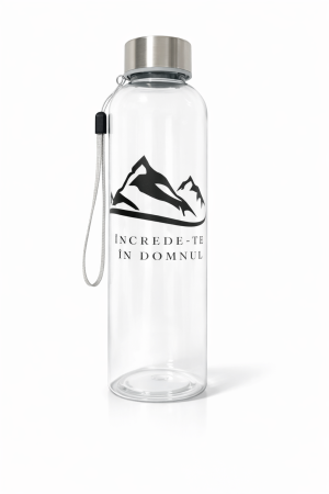 Cadouri Gramma.ro - Sticla apa plastic - Increde-te in Domnul