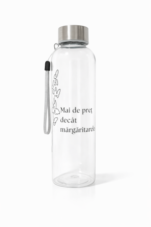 Sticla apa plastic -Mai de pret decat margaritarele [1]