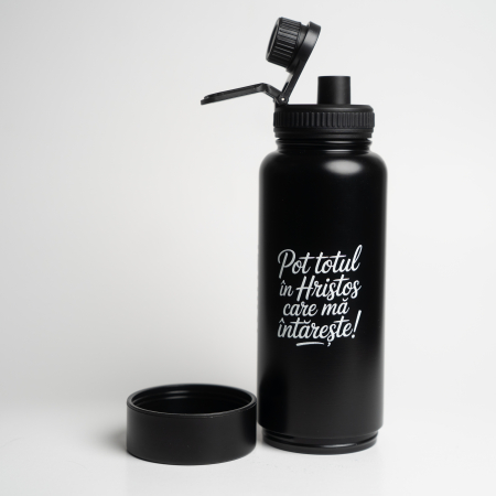 Termos - Pot totul in Hristos - negru - 1000 ml [3]