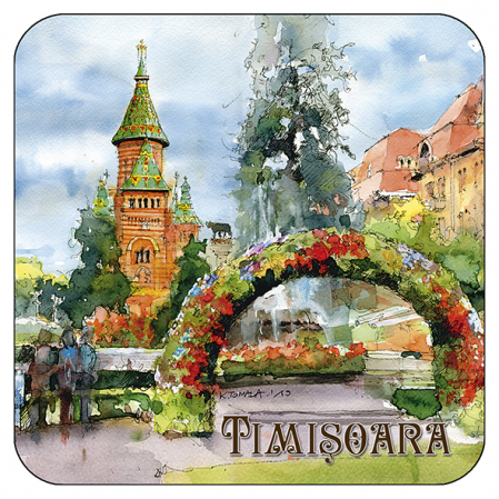 Timisoara - Suport pahar Timisoara 3