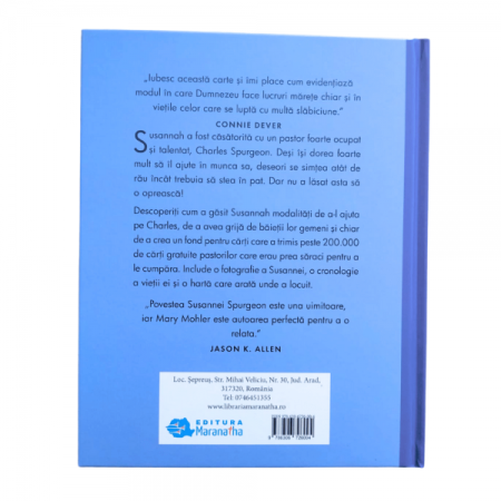 Susannah Spurgeon - Sotia pastorului care nu a lasat boala sa o opreasca (seria Fă lucruri mari pentru Dumnezeu) [1]