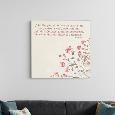 Tablouri canvas - Tablou canvas - Caci eu stiu gandurile...