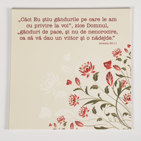 Tablou canvas - Caci eu stiu gandurile... [2]