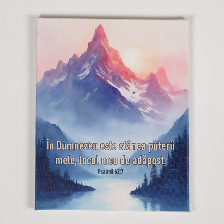 Editura Gramma.ro - Tablou canvas - In Dumnezeu este