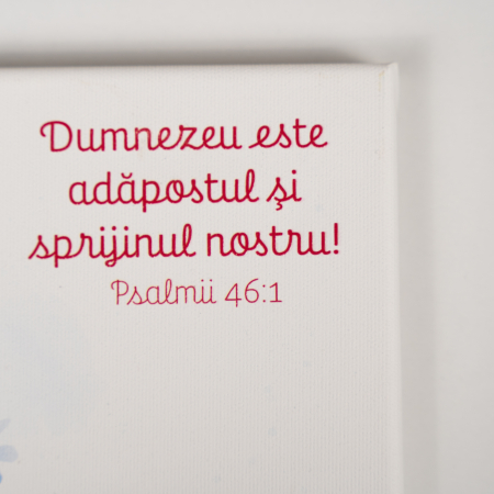 Tablou canvas - Dumnezeu este adapostul... [1]