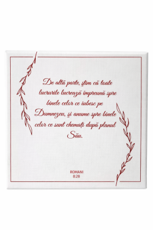 Tablouri - Tablou canvas - Pe de alta parte, stim ca toate lucrurile...