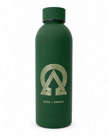 Cadouri Gramma.ro - Termos - Alfa Omega (Verde) - Gramma.ro