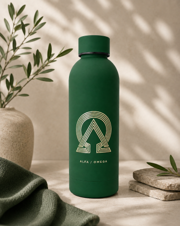 Termos - Alfa Omega (Verde) - Gramma.ro [1]