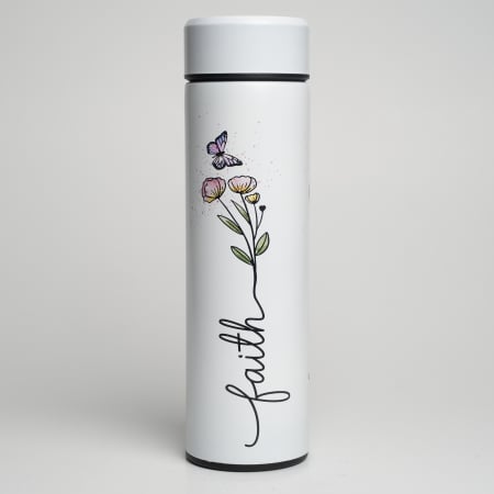 Termos cu sita pentru ceai - Faith-Hope-Love (425 ml) [1]
