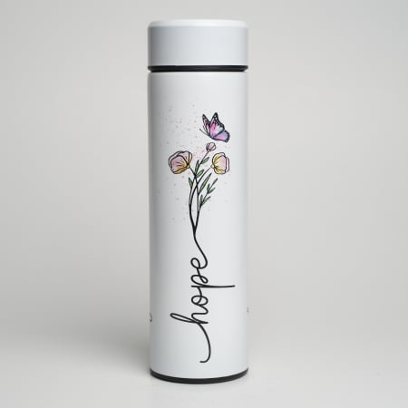 Termos cu sita pentru ceai - Faith-Hope-Love (425 ml) [2]