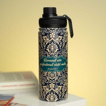 Editura Gramma.ro - Termos - Domnul este sprijinitorul vieții mele (500ml)