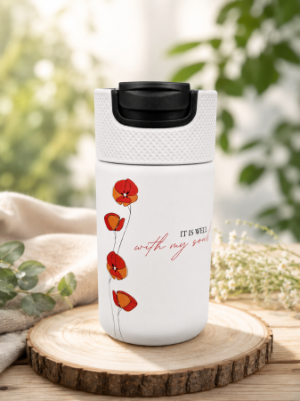 Termos - It is well with my soul - (400ml) - Gramma.ro [1]