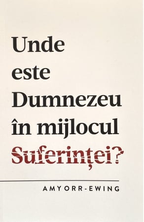 Suferinta - Unde este Dumnezeu în mijlocul suferinței?