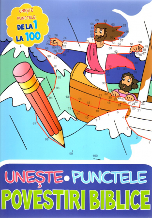 Carti de colorat - Uneste punctele -  Povestiri biblice