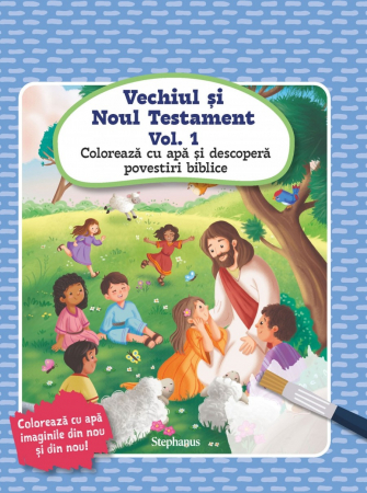 Cartonate (board) - Vechiul si Noul Testament vol 1 - Coloreaza cu apa