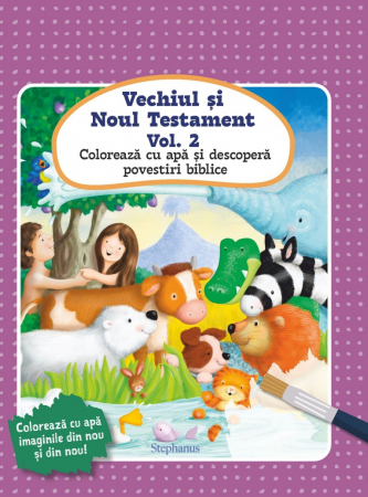 Cartonate (board) - Vechiul si Noul Testament vol 2 - Coloreaza cu apa
