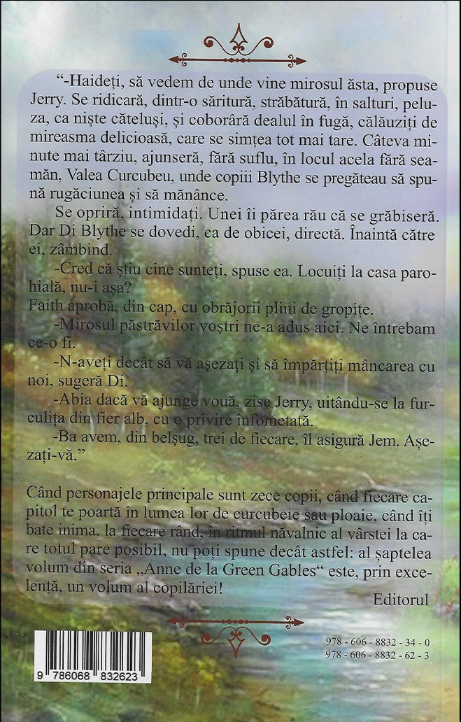 Search engine marketing Spicy flower Valea Curcubeu. Seria "Anne de la Green Gables", vol. 7