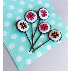 Agrafe - Set 5 agrafe traditionale