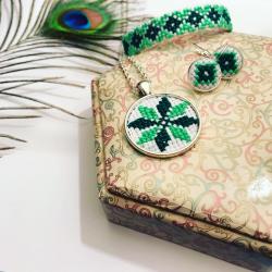 Seturi cadou - Accesorii traditionale verzi v.3