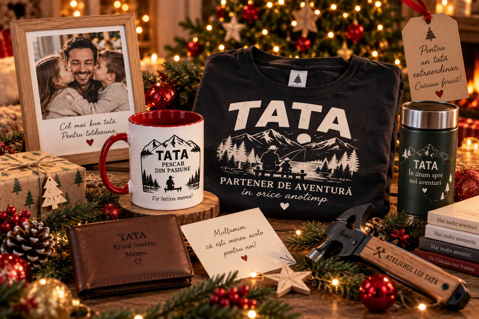 Cadouri de Crăciun pentru tata – 50 de idei personalizate care îl vor surprinde