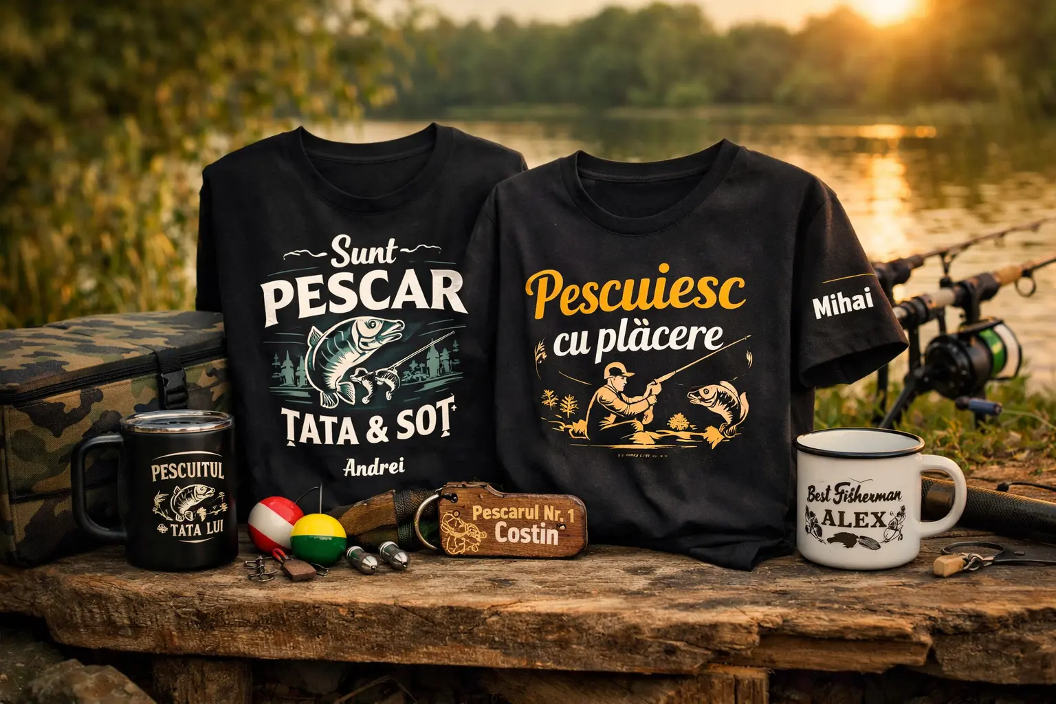 Cadouri pentru pescari: idei personalizate care chiar spun o poveste