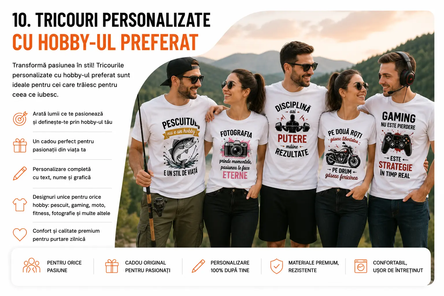 Tricouri personalizate cu hobby-ul preferat blog gravolo