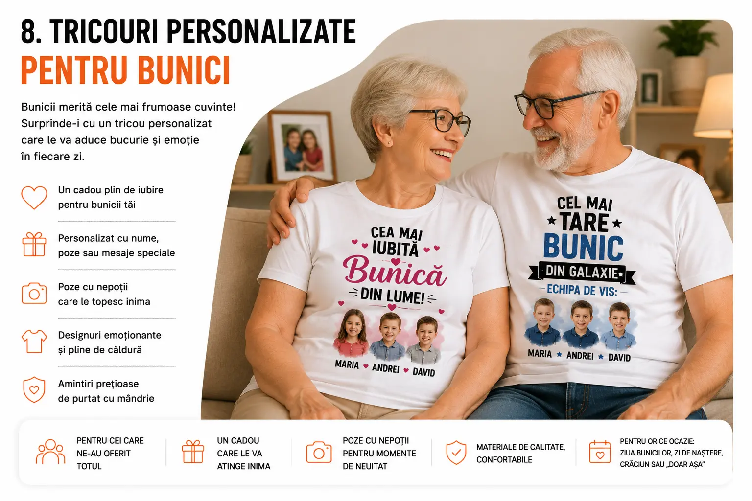 Tricouri personalizate pentru bunici gravolo blog