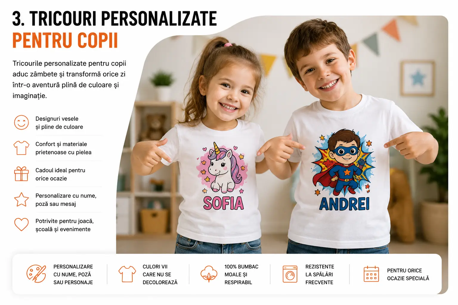 Tricouri personalizate pentru copii gravolo blog