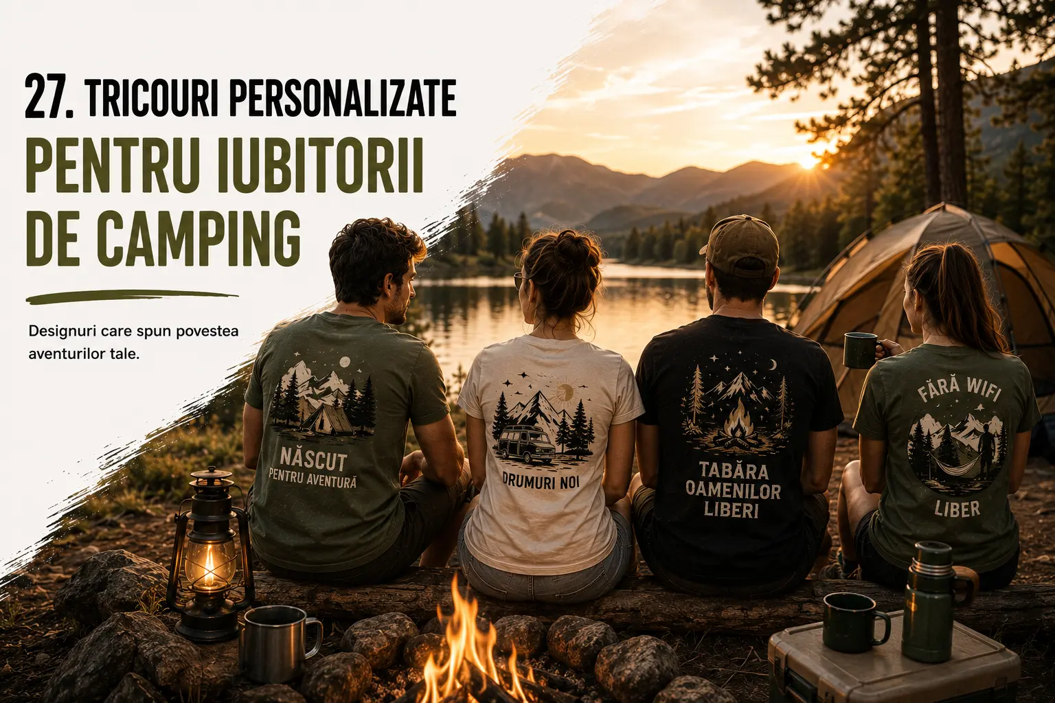 Tricouri personalizate pentru iubitorii de camping blog gravolo