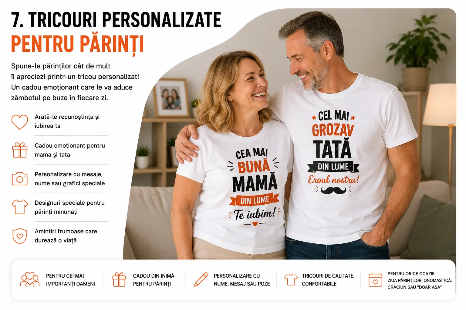 Tricouri personalizate pentru părinți gravolo blog