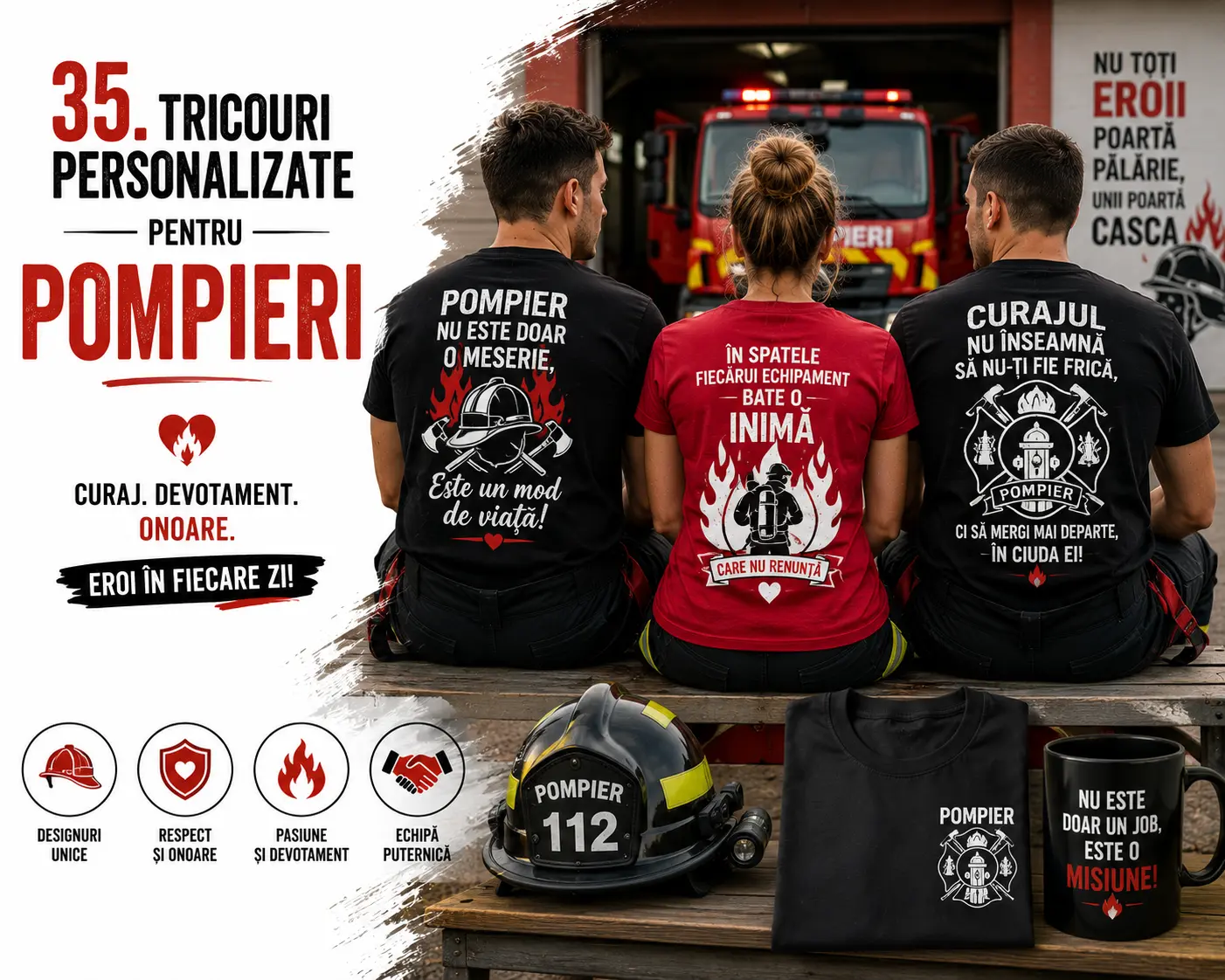 Tricouri personalizate pentru pompieri blog gravolo