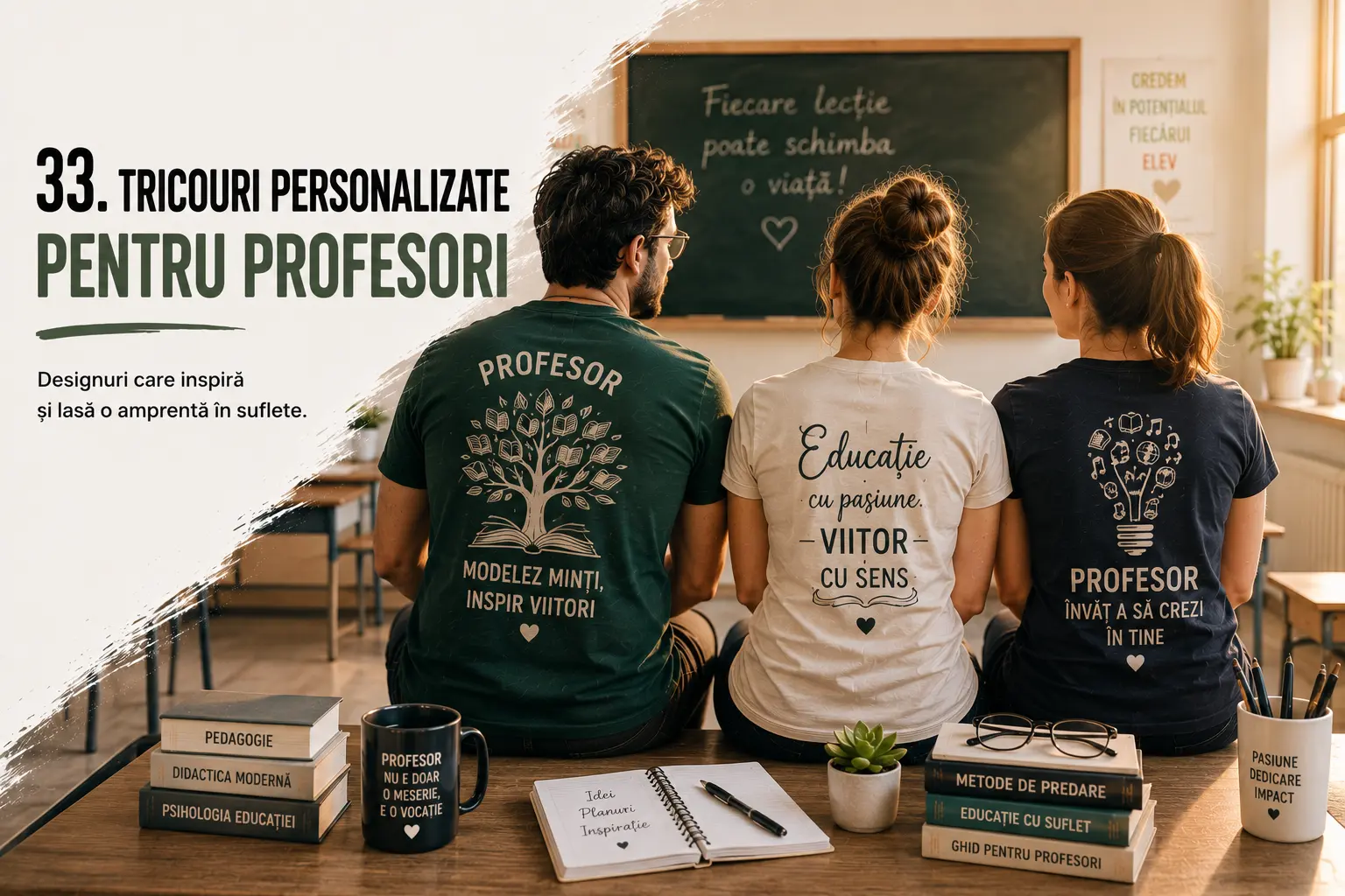 Tricouri personalizate pentru profesori blog gravolo